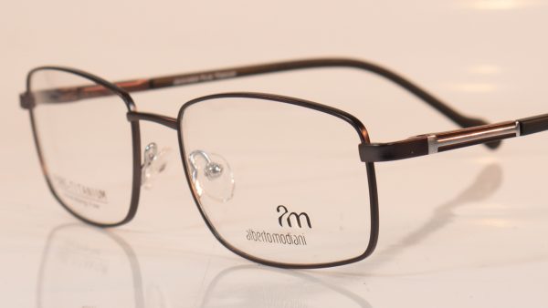 Alberto Modiani 5732 | C3 Gunmetal | Side | Faversham Optical