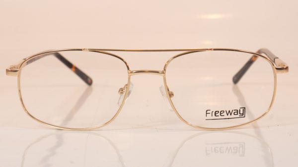 Freeway 357 | Gold | Front | Faversham Optical