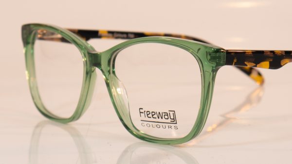 Freeway Colours 750 | Green | Side | Faversham Optical