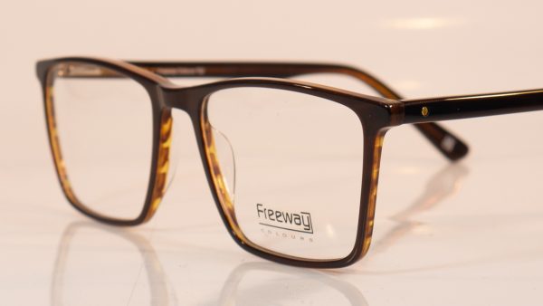 Freeway Colours 752 | Brown | Side | Faversham Optical