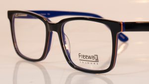 Freeway Colours 754 | Black/Blue | Side | Faversham Optical