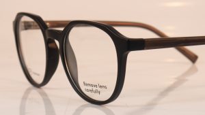 Icy 299 | Matt Black | Side | Faversham Optical