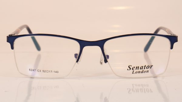 Senator 247 | C3 Blue | Front | Faversham Optical