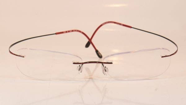 Silhouette 7508 | Wine | Front | Faversham Optical