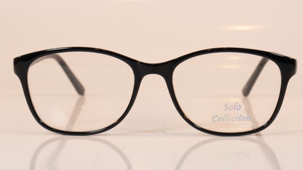 Solo 834 | Black | Front | Faversham Optical