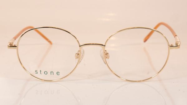 Stone 21 | Gold | Front | Faversham Optical