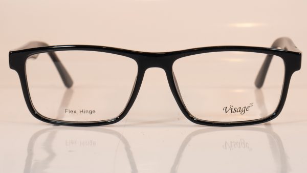 Visage 4576 | Black | Front | Faversham Optical