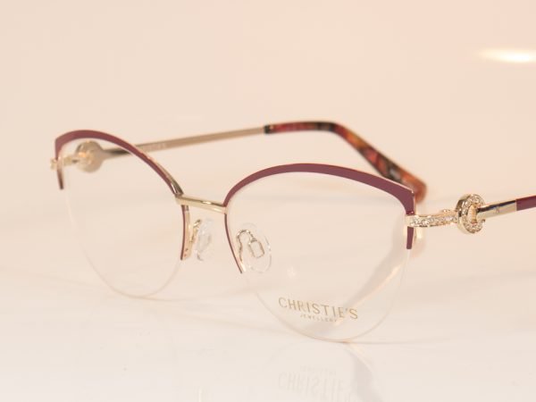 christies 1446 red glasses