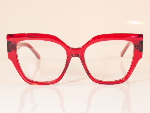 enrico coveri 597 red glasses