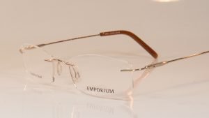 surprise rimless glasses