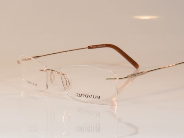 surprise rimless glasses